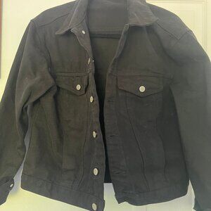John Galt Black Demin Jacket